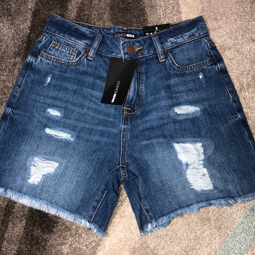 FashionNova Jean Shorts